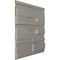 Ekena Millwork 19 5/8in. W x 19 5/8in. H Offset Brick EnduraWall Decorative 3D Wall Panel Covers 2.67 Sq. Ft. WP20X20OBBAL - alternate 5